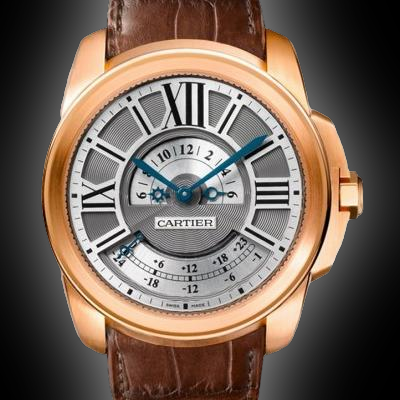 Cartier Calibre de Cartier W710 Slate Grey Dial, 18kt Rose Gold