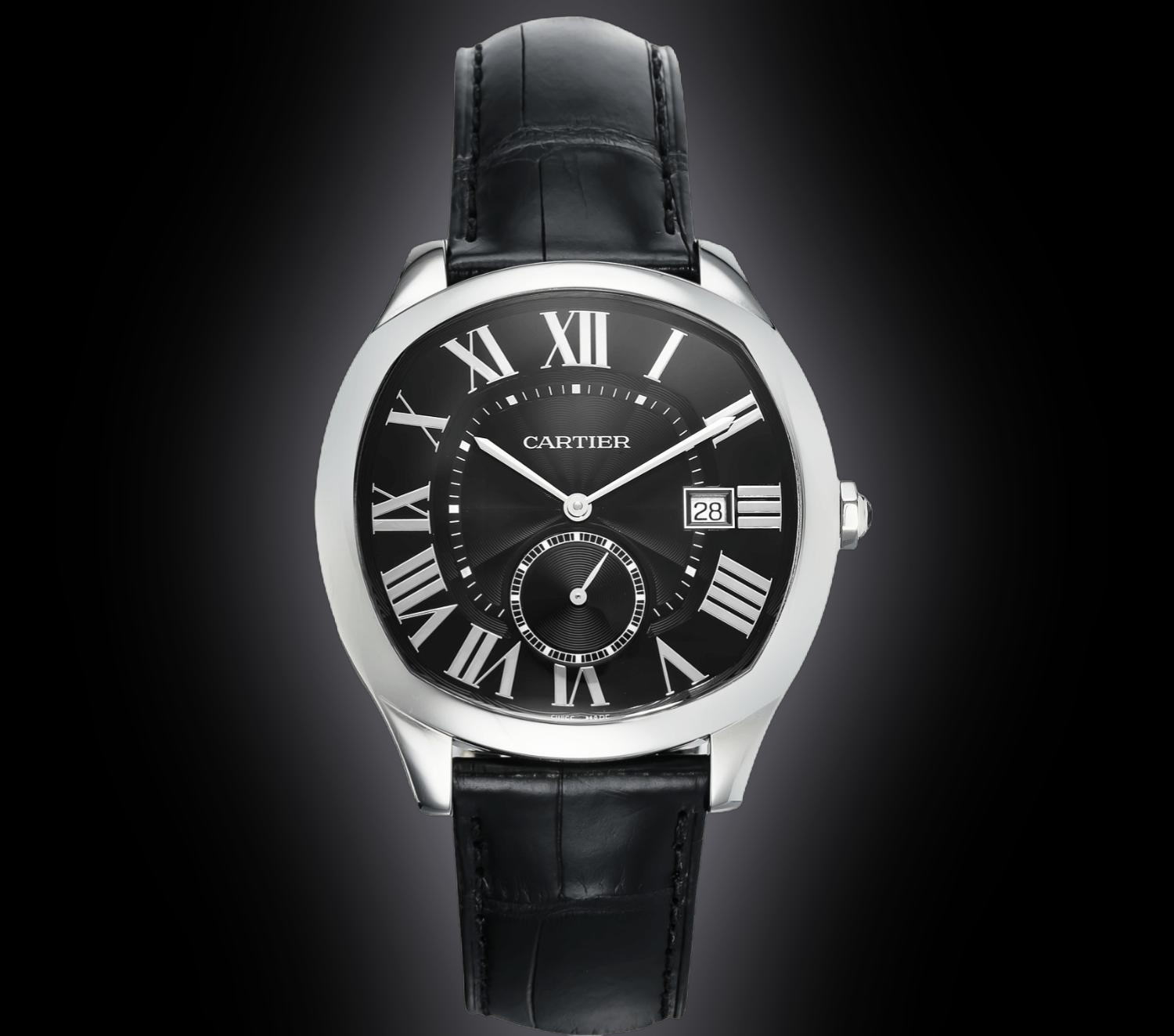 Cartier Drive de Cartier WSNM Black Dial, Stainless Steel, 41.0 mm