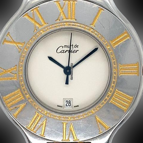 Cartier Must de Cartier 21 21 9011 White Dial, Stainless  display picture 2
