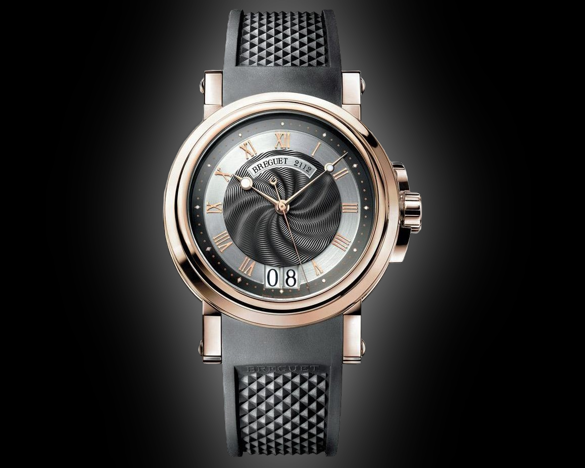 Breguet Marine 5817BR Silver Dial, Gold, Automatic, Men's Watch