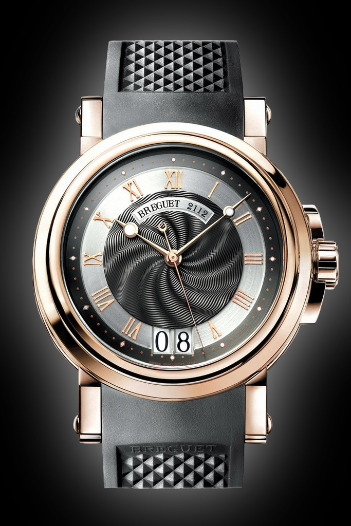 Breguet Marine 5817BR Silver Dial, Gold, Automatic, Men's Watch