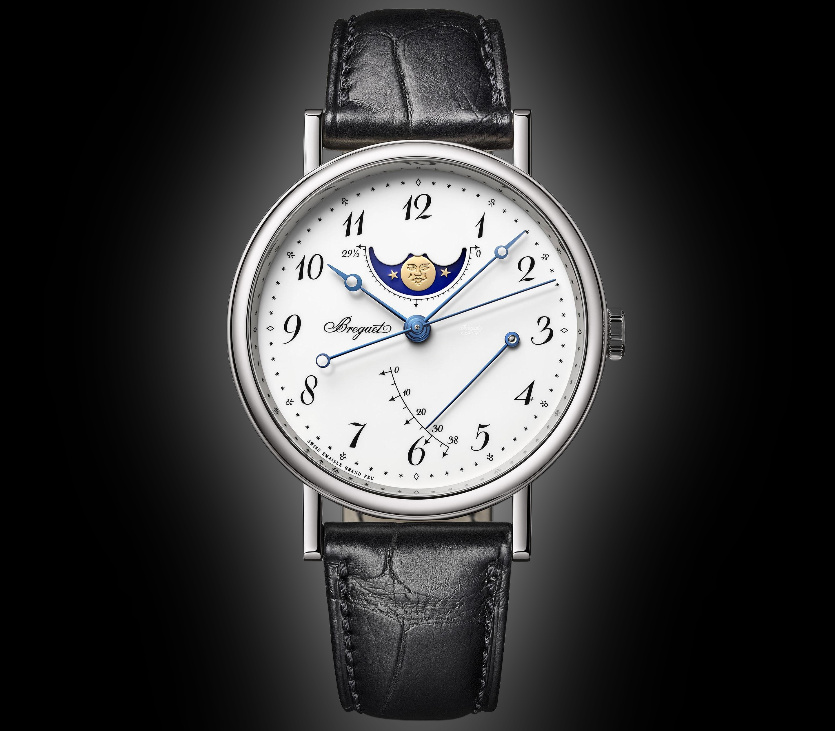 Breguet Classique 7787 Grand Feu Enamel Dial, 18K Rose Gold, 39.0
