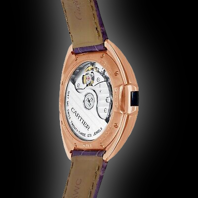 Cartier Clé de Cartier 35 WJCL Silver Dial, Pink Gold, 35.0 mm