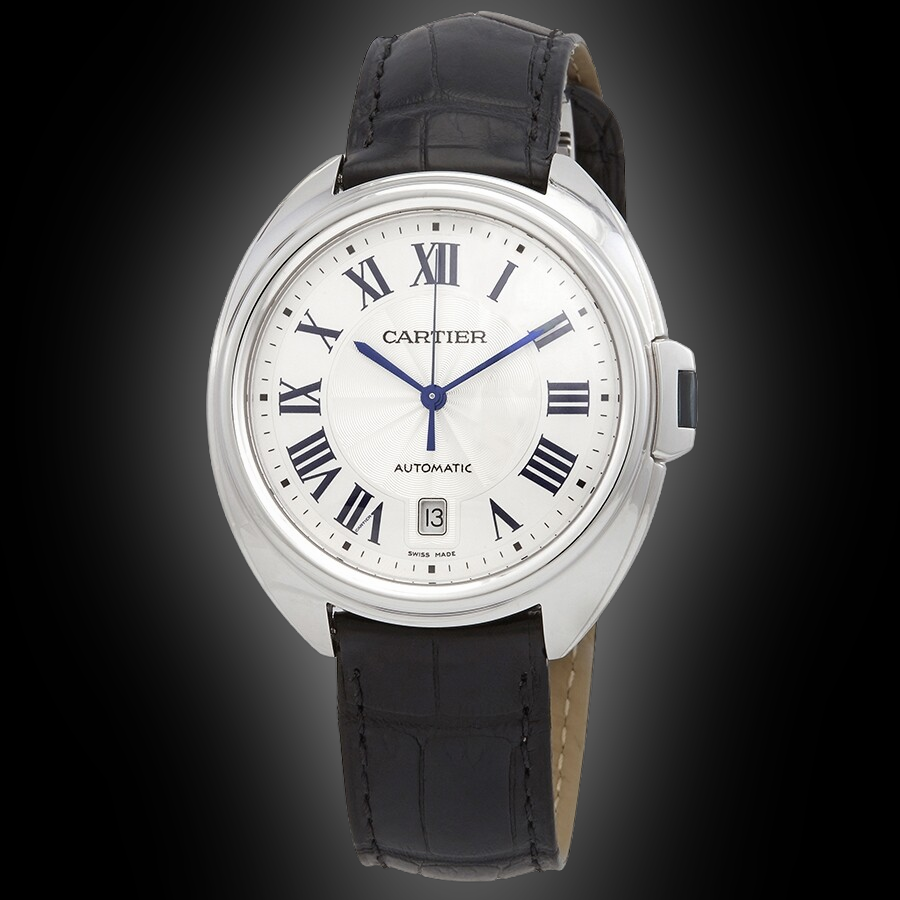 Cartier Clé de Cartier 40 WGCL Silver Dial, White Gold, 40.0 mm
