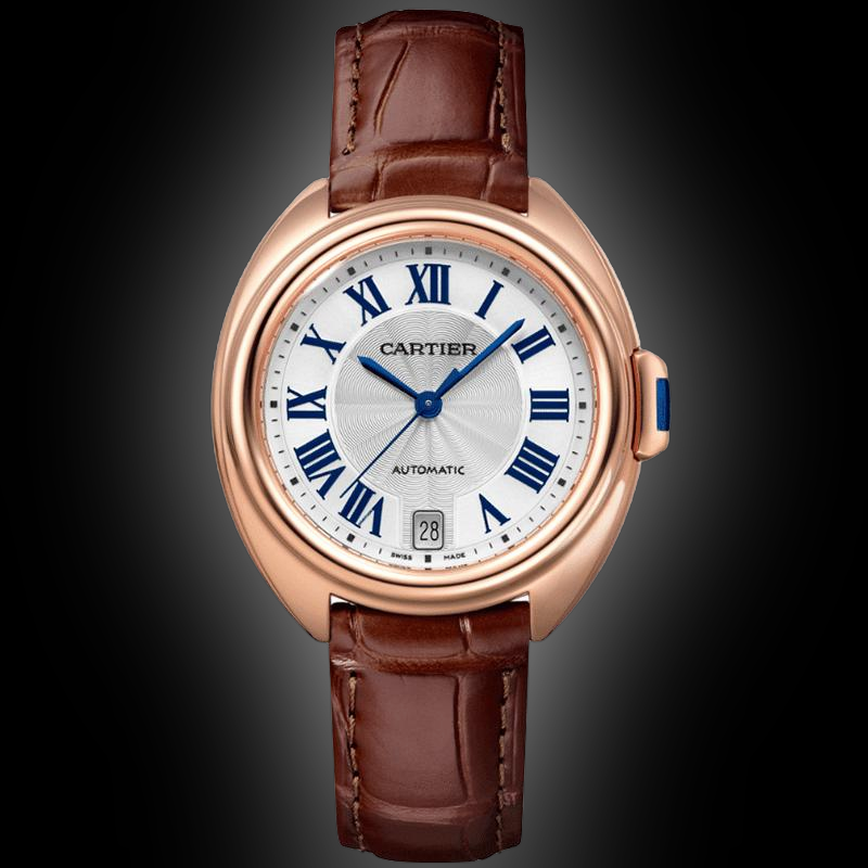 Cartier Clé de Cartier 40 WGCL Silver Dial, Pink Gold, 40.0 mm