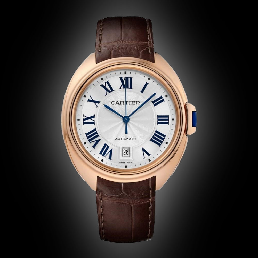 Cartier Clé de Cartier 40 WGCL Silver Dial, Pink Gold, 40.0