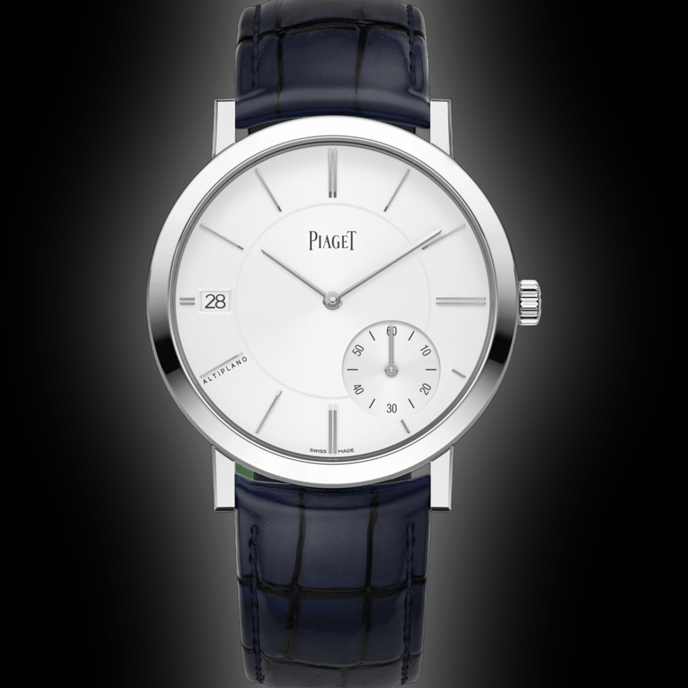 Piaget Altiplano 45402 Grey Dial, Rhodium-Plated White Gold, 40.0 Piaget Altiplano 45402 Grey Dial, Rhodium-Plated White Gold, 40.0