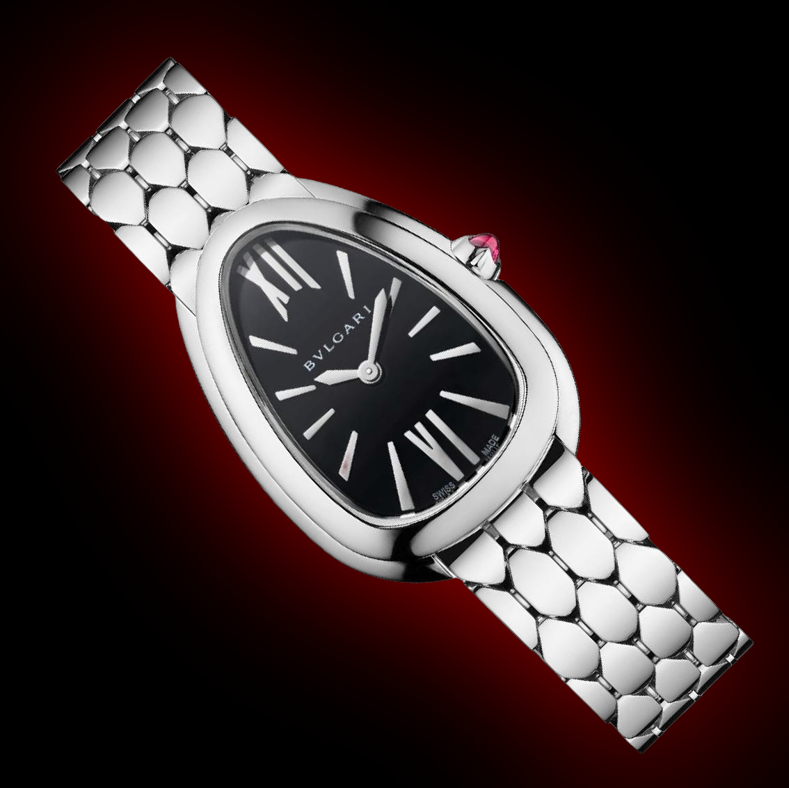 Bulgari Serpenti Seduttori Steel, 33.0 mm, 30.0 m
