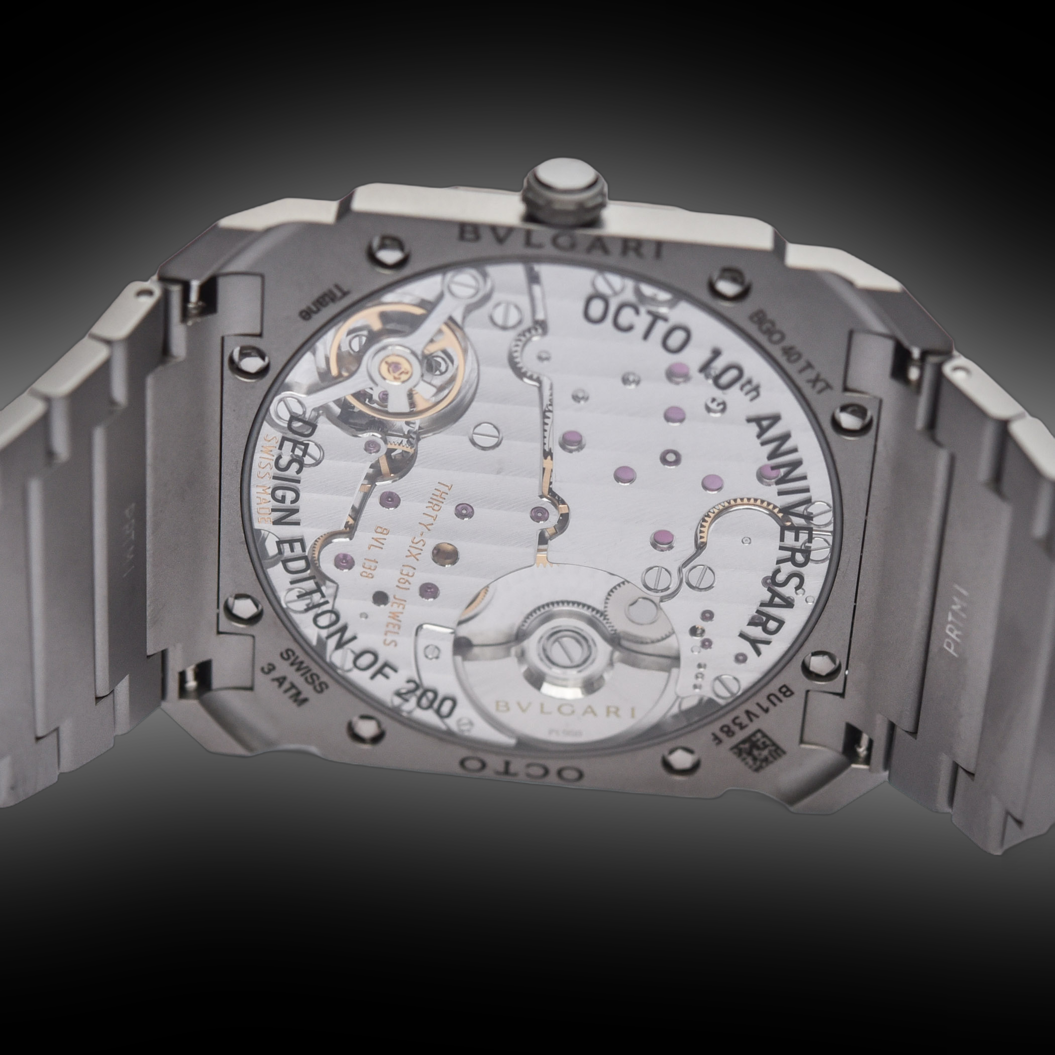 Bulgari Octo Finissimo Grey Dial, Titanium, 40.0 mm, Design Edition