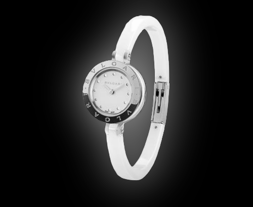 Bulgari B.Zero1 White Dial, Ceramic Stainless Steel, 23.0 mm