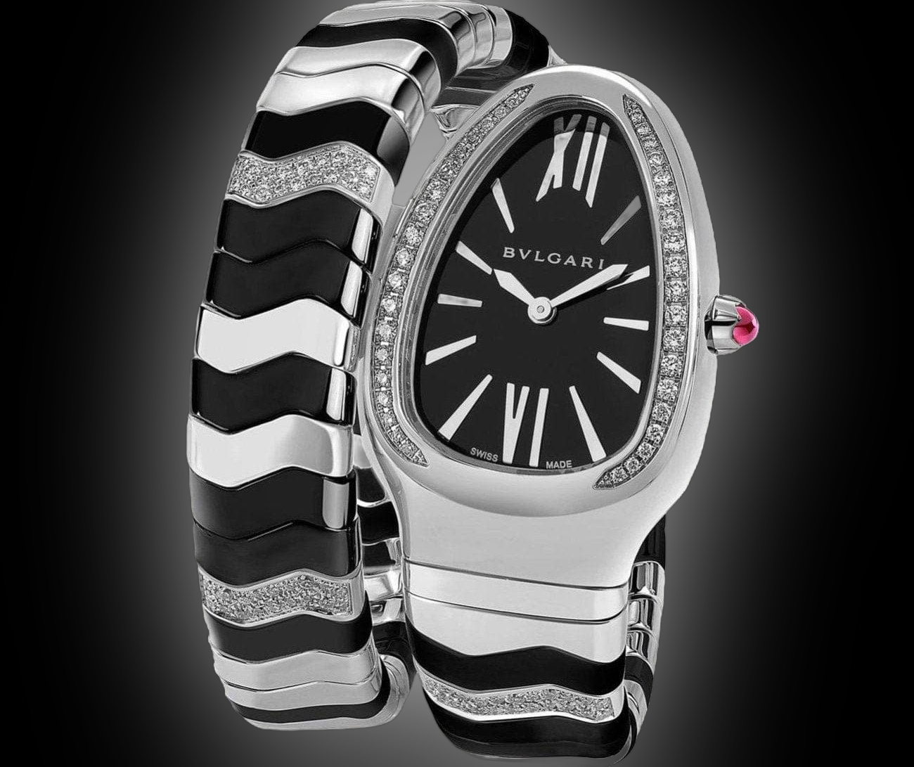 BVLGARI　Bzero1 腕時計 Bulgari 102085 : B.Zero1 Steel Ceramic Black » WatchBase