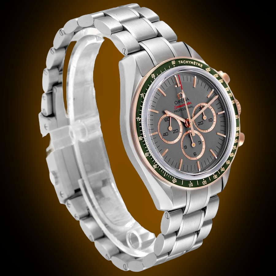Omega Speedmaster Moonwatch 522.20 Grey Dial, Sedna Gold, 42.0 mm
