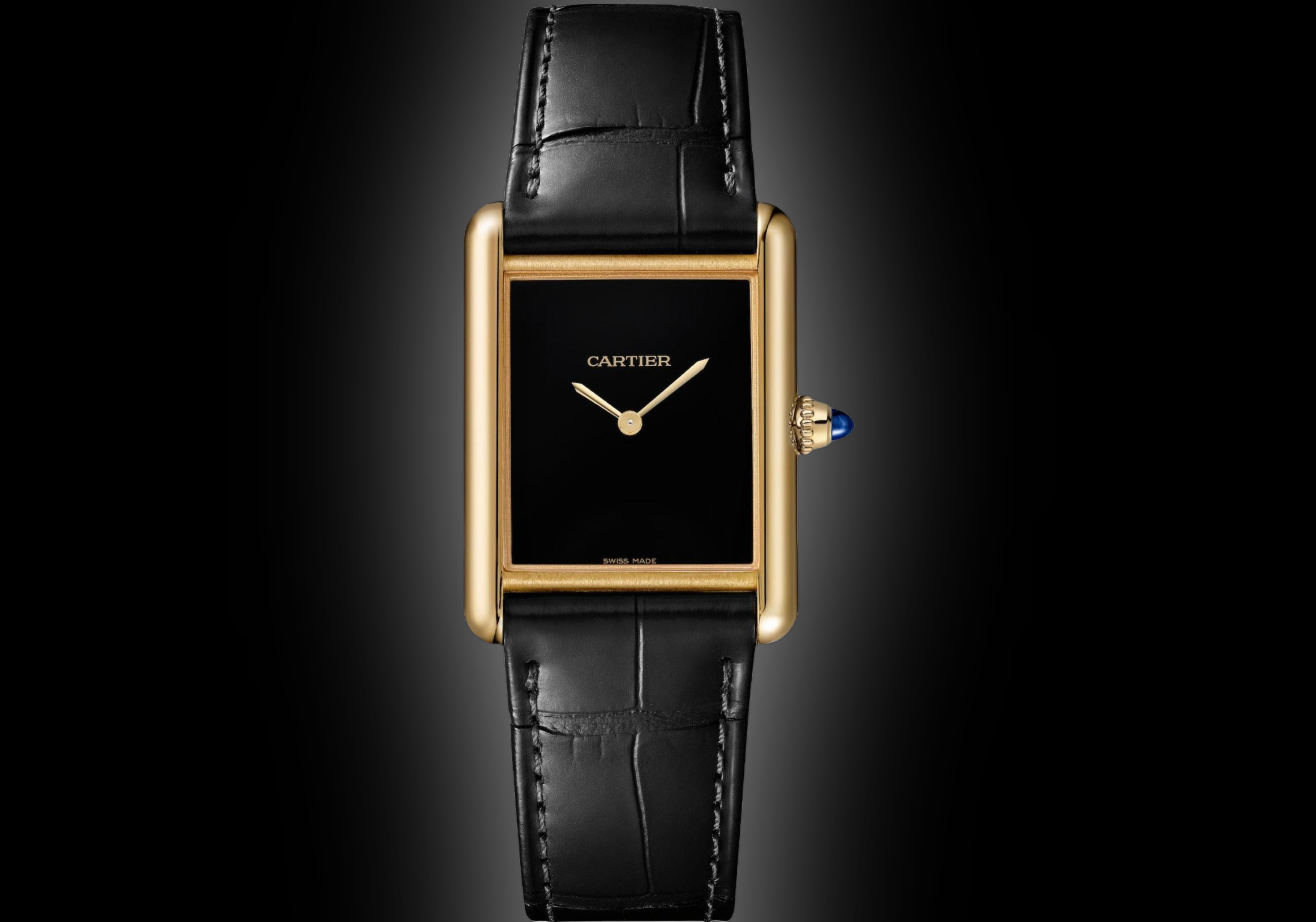 Explore Cartier Black Dial Watches | Coveted