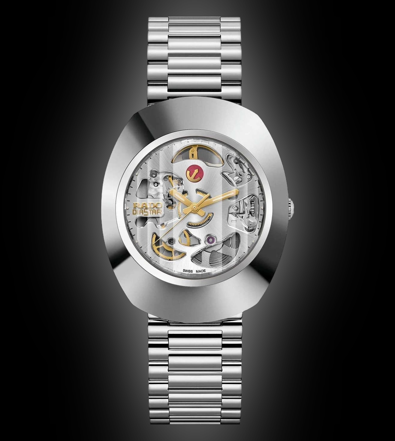 レトロ腕時計 RADO EIGER メンズ クォーツ デイト付き シルバー briaai_final_1734343234_df4d6e