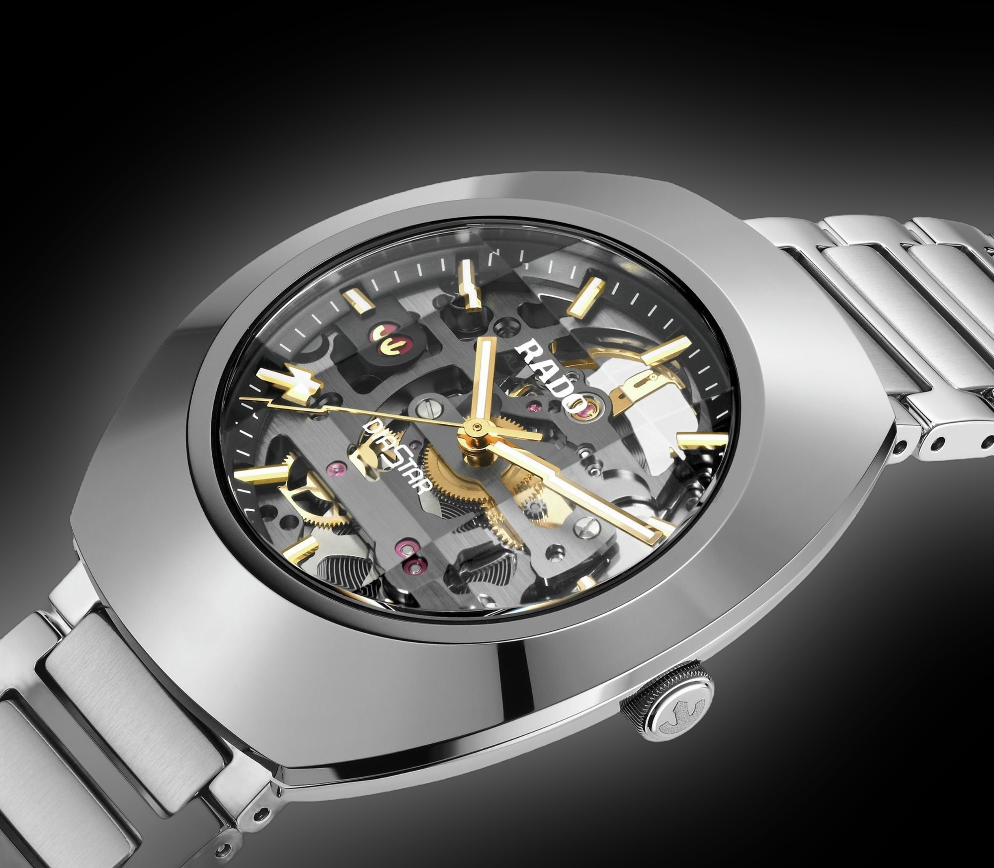 Rado Original 1206 Grey Dial, Stainless Steel, 35.0 mm, Automatic