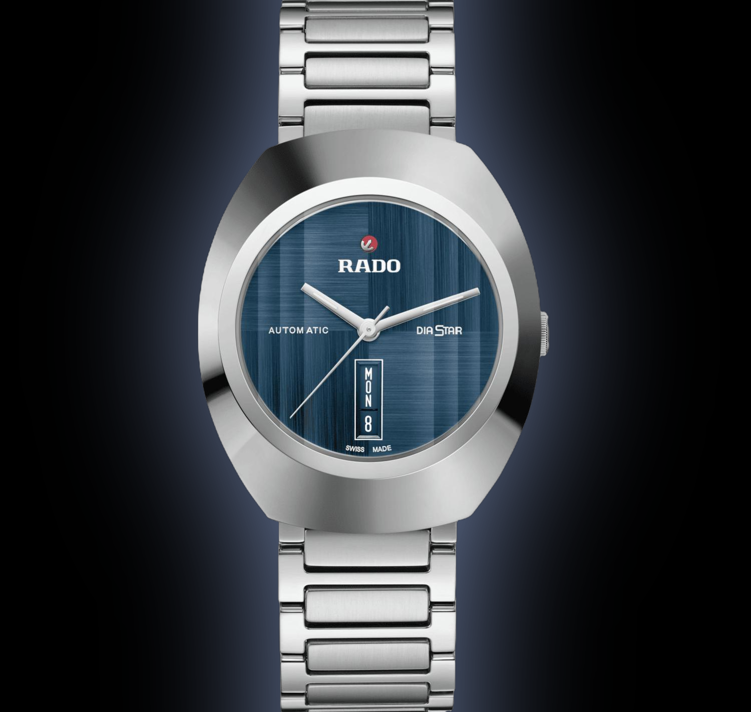 Rado Original 1263 Blue Dial, Hardmetal, 38.5 mm, Automatic
