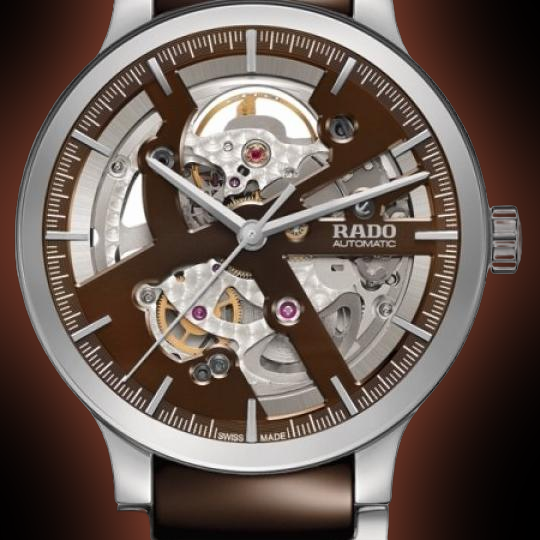 Rado Centrix 3017 Black Dial, Stainless Steel, 38.0 mm, Men's Watch