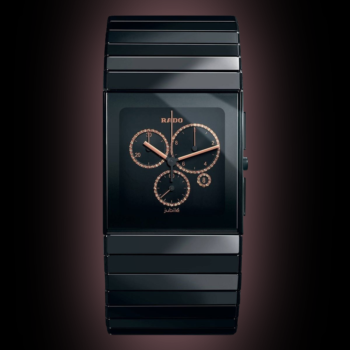 Rado Ceramica 2171 Black Dial, Ceramic, Analog, Men's Watch