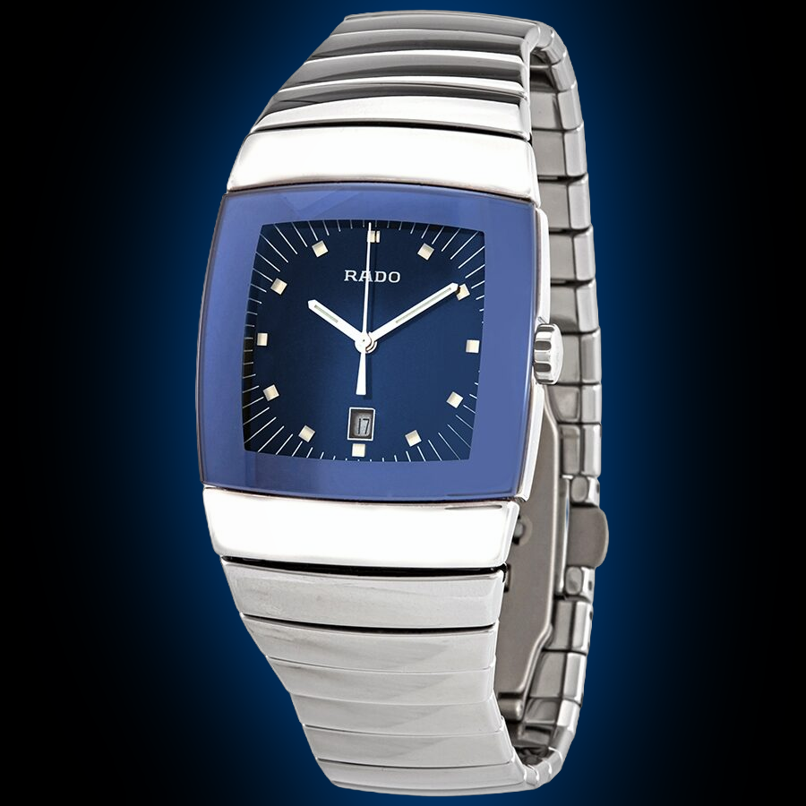 Rado Sintra 1381 Blue Dial, Ceramic, Quartz, Men's Watch