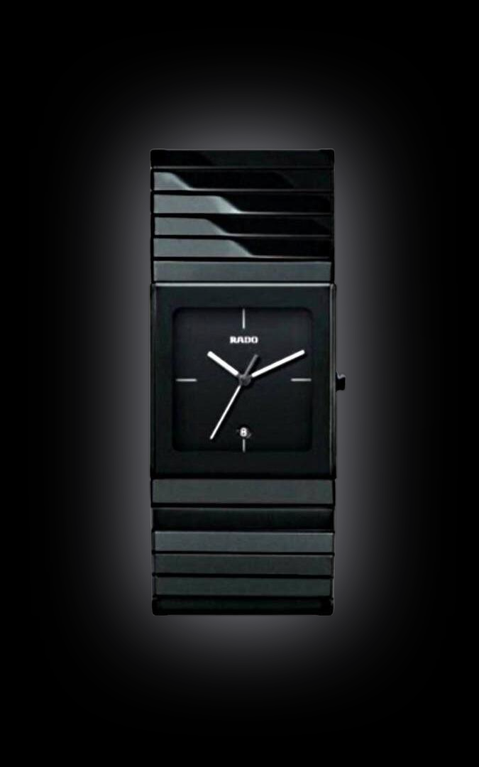 Rado Watch Black Colour Rado Integral Black Dial Unisex 31mm