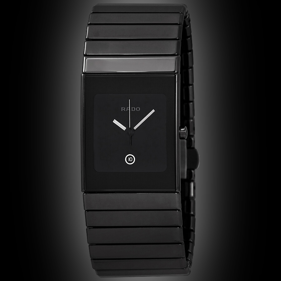 Rado Ceramica 2182 Black Dial, Analog, Fixed, 30.0 m, Men's Watch