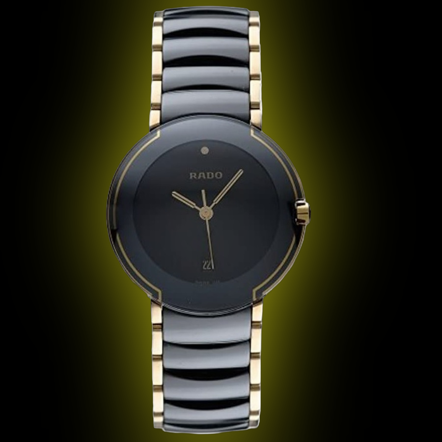 RADO アナログ腕時計 ブラック/ゴールド 2025年最新】RADO メンズ 腕時計(アナログ)の人気アイテム