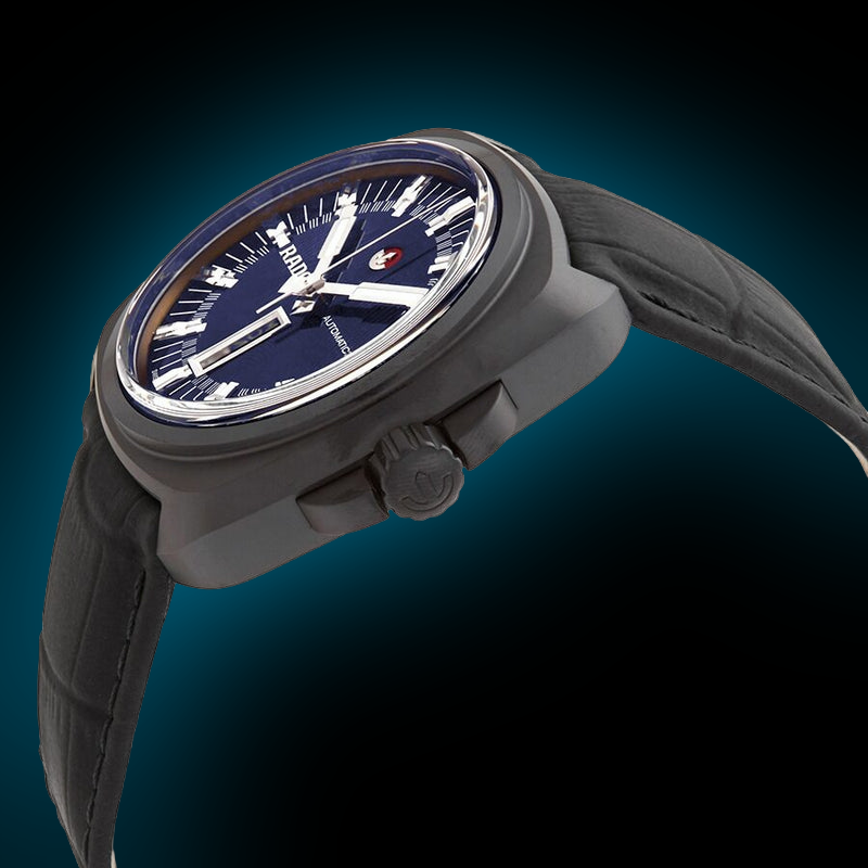 Rado HyperChrome 3217 Blue Dial, High-Tech Ceramic, Automatic