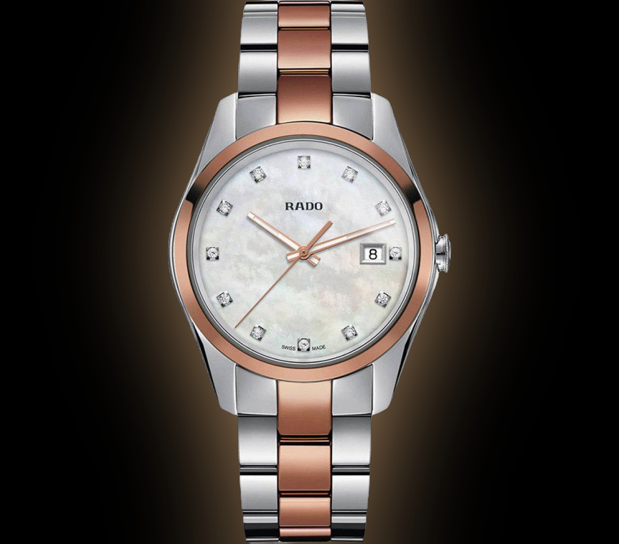Rado HyperChrome 3218 Mother of Pearl Dial, Stainless Steel