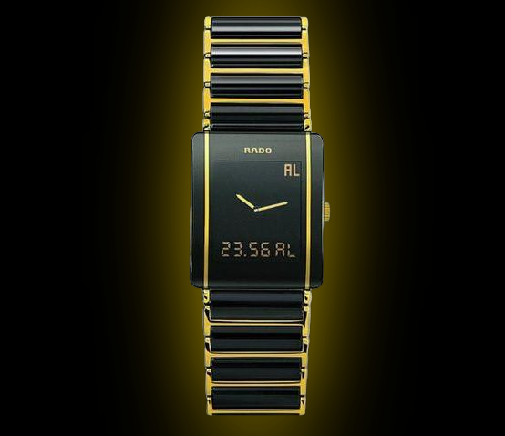 Rado Integral R20457152 Black Dial, 24.0 mm, Quartz, Ladies Watch
