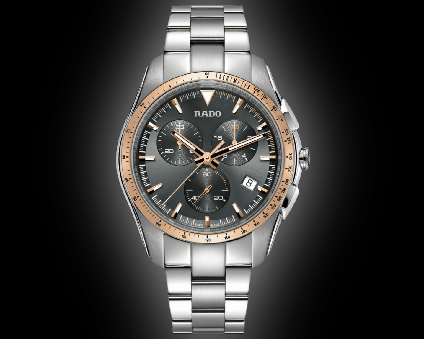 Rado HyperChrome 3225 Green Dial, High-Tech Ceramic, 44.9 mm