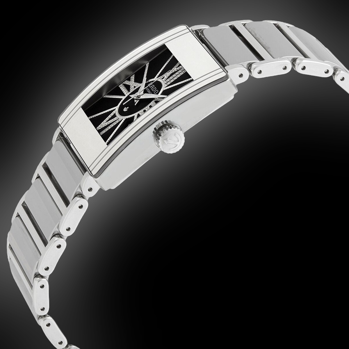 Rado Integral 2069 Black Dial, Stainless Steel, Jubile, Automatic