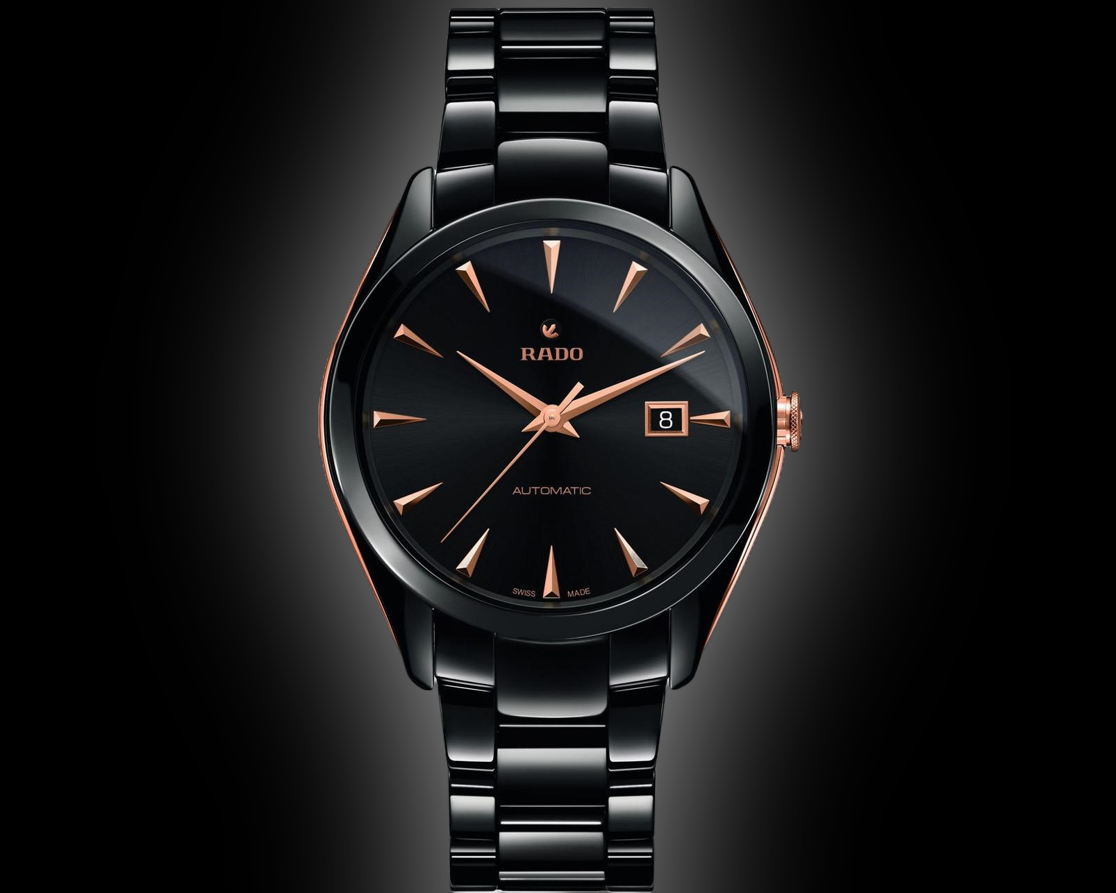 Rado HyperChrome 3225 Black Dial, High-Tech Ceramic, Titanium