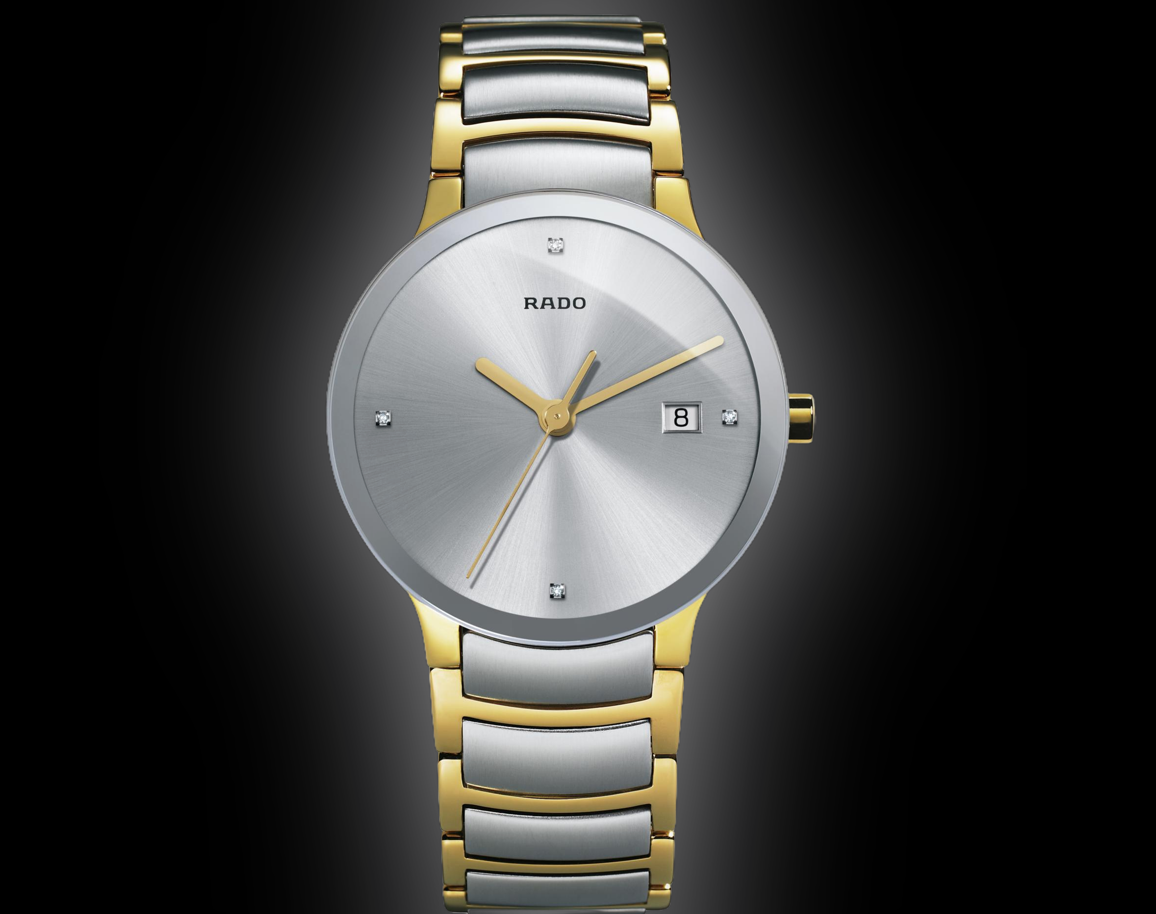 Rado Centrix 3093 Mother of Pearl Dial, Stainless Steel, 28.0 mm
