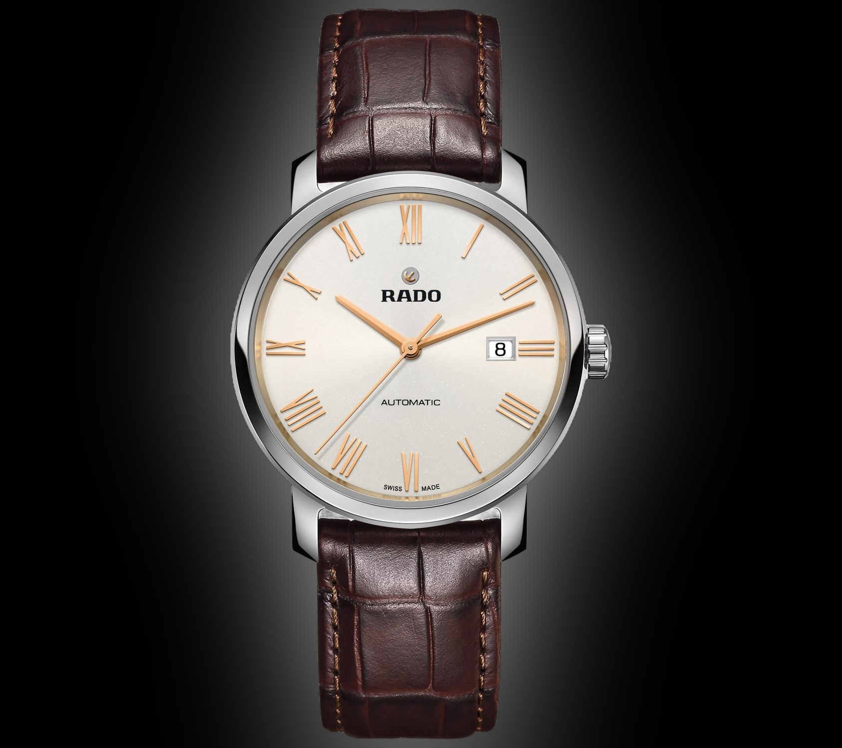 Rado DiaMaster 1407 White Dial, Stainless Steel, XL, Automatic