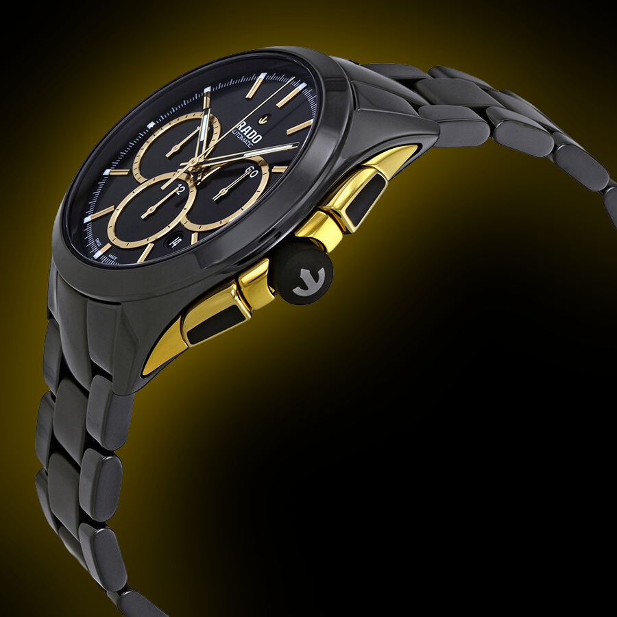 Rado HyperChrome 3227 Black Dial, 51.0 mm, Chronograph