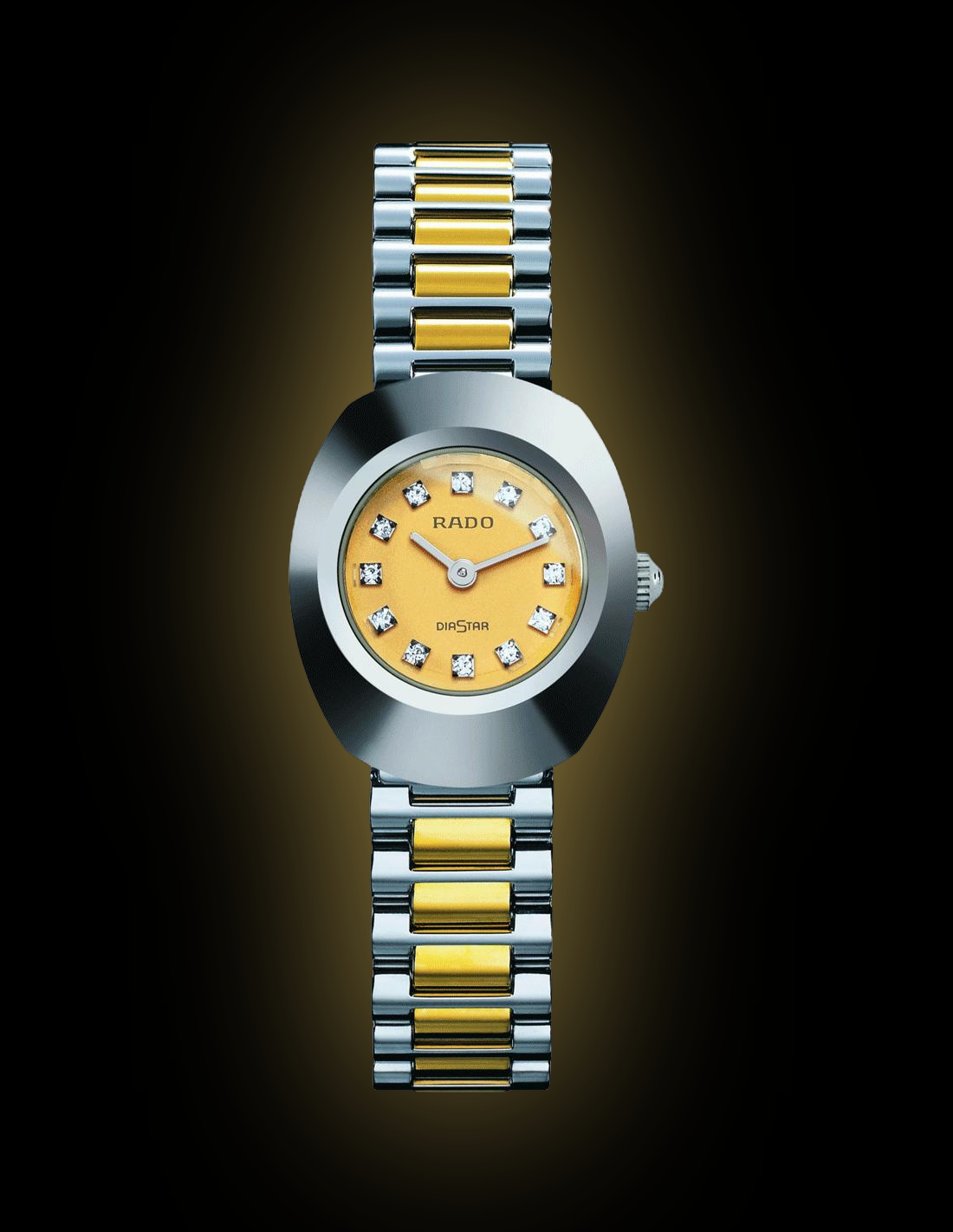 Rado Original 1255 Champagne Dial, Stainless Steel, Diastar Jubile