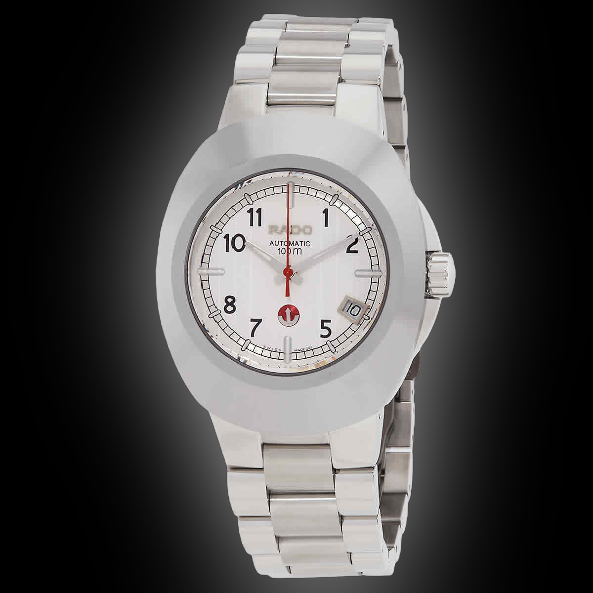Rado Original 1263 White Dial, Stainless Steel, 38.0 mm, Automatic Men ...