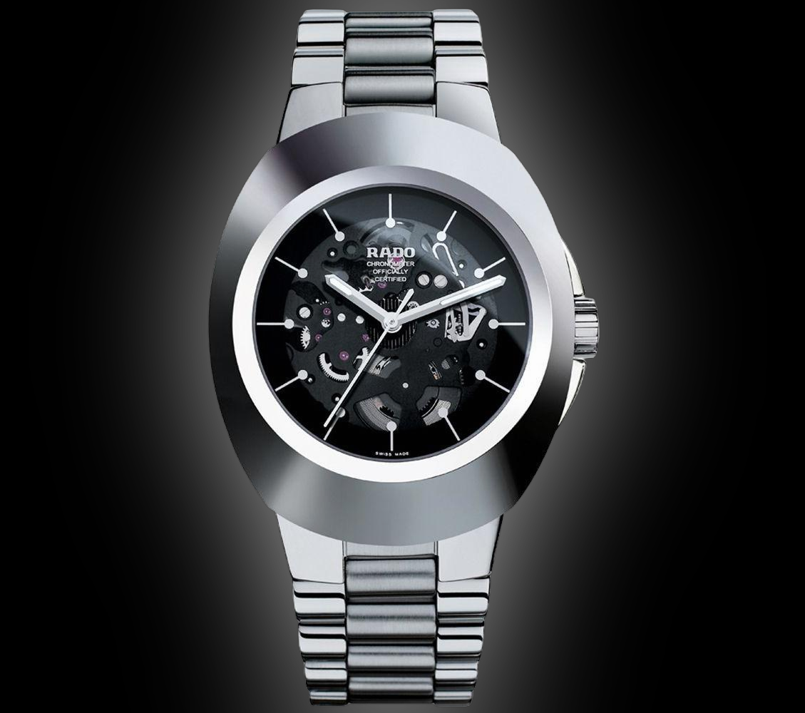 Rado Original 1282 Black Dial, Stainless Steel, 46.0 mm, Automatic