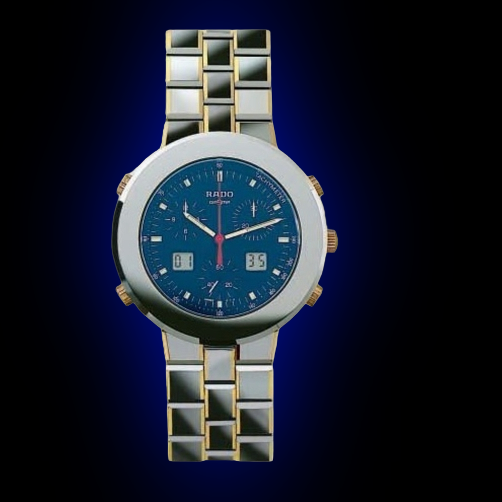 Rado 腕時計 Rado DiaMaster R14377201 Blue Dial, Tungsten Carbide, Analog