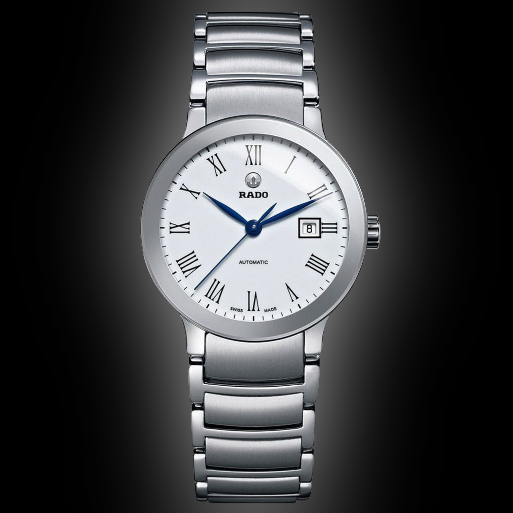 Stainless Steel R30940125 Rado Centrix 3094 White Dial, Stainless
