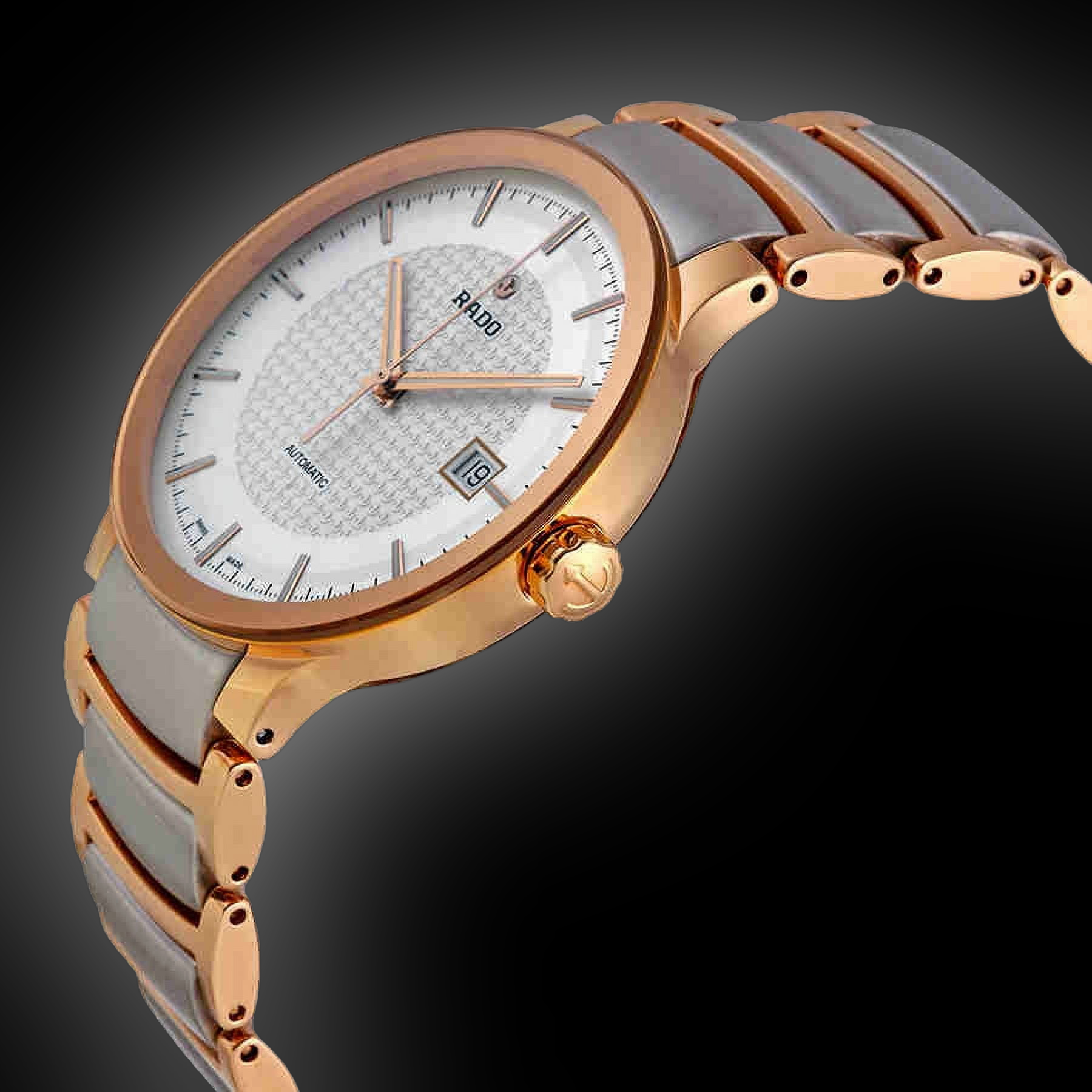 Rado Centrix 3095 Silver Dial, Stainless Steel, 38.0 mm, Automatic