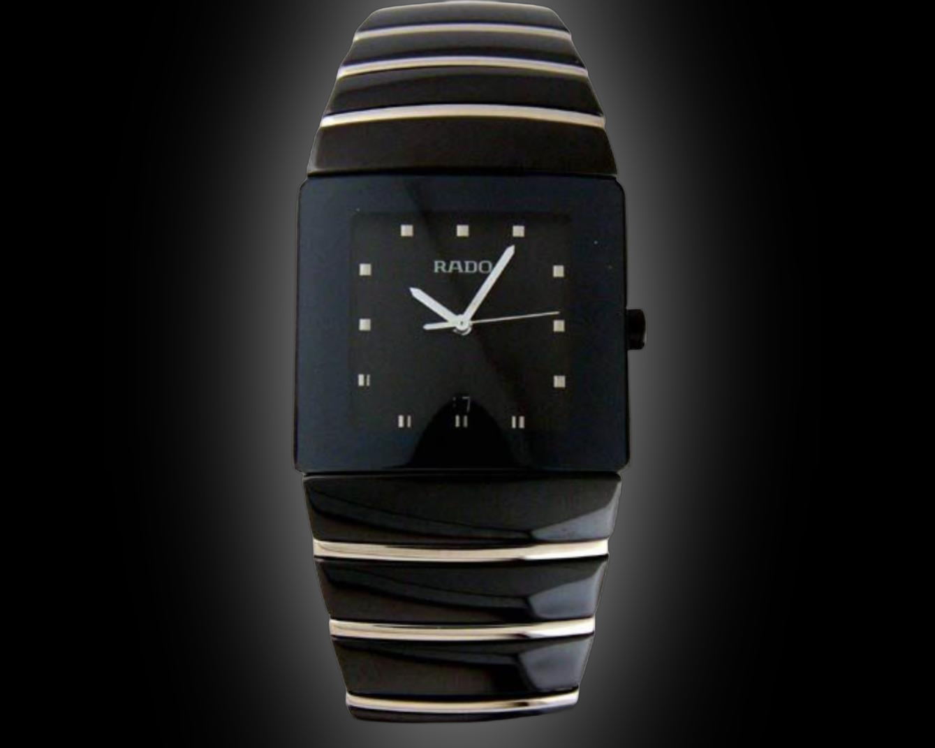 Rado Sintra 1333 Black Dial, Ceramic, Analog, Men's Watch