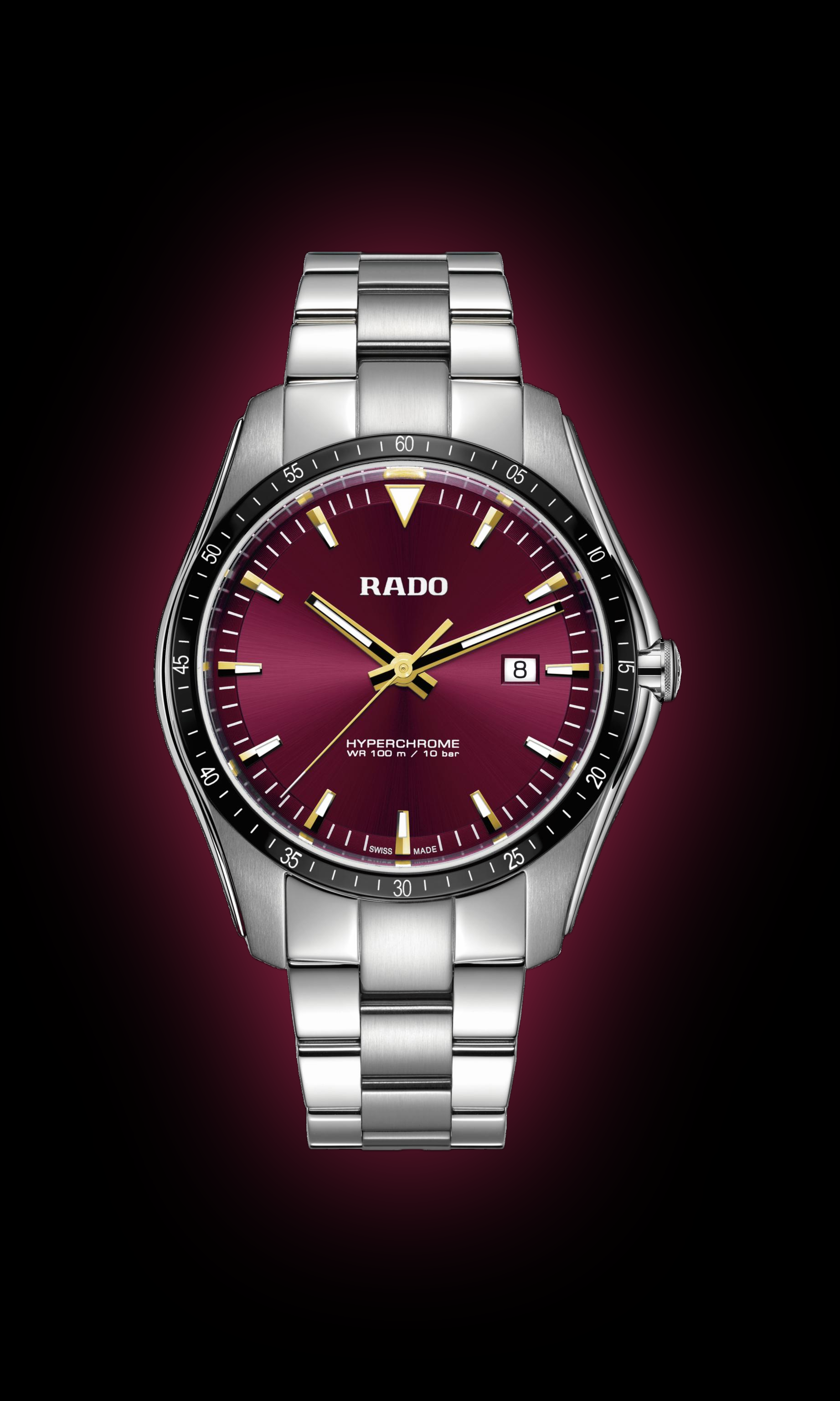 Rado HyperChrome 3215 Turquoise Dial, Stainless Steel, 44.0 mm