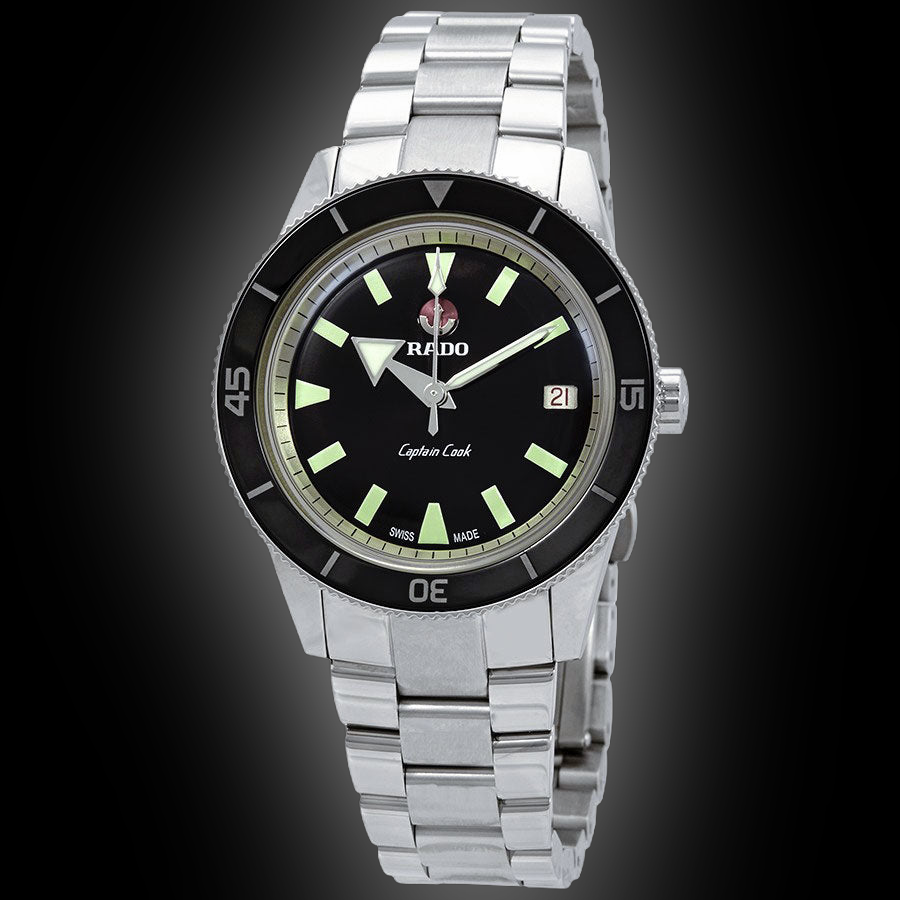 Rado HyperChrome 3250 Black Dial, Stainless Steel, Captain Cook