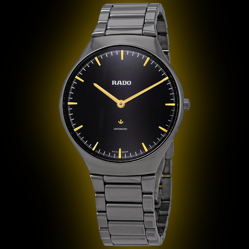 Rado TRUE 2797 Black Dial, Gunmetal Ceramic, mm, Automatic
