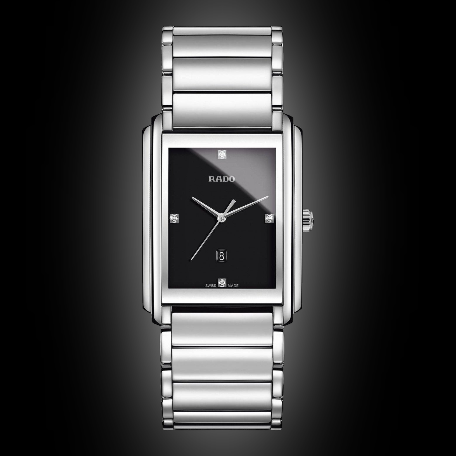 Rado Integral 2067 Red Mother of Pearl Dial, Stainless Steel