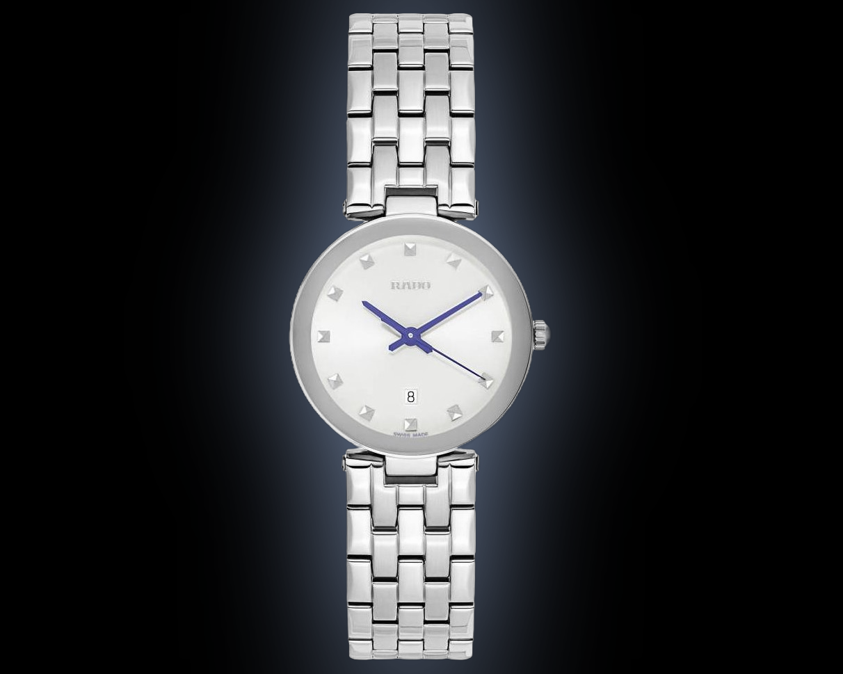 Rado Florence 4887 Blue Dial, Stainless Steel, Quartz