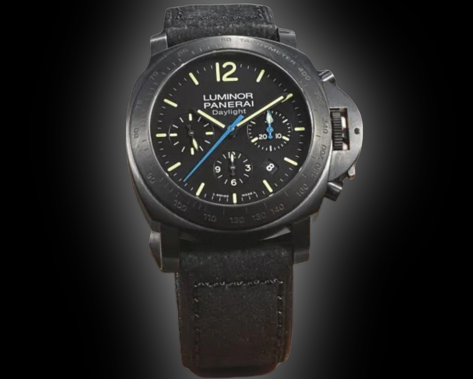 Panerai Luminor Chrono 00363 Black Dial, Stainless Steel, 44.0 mm