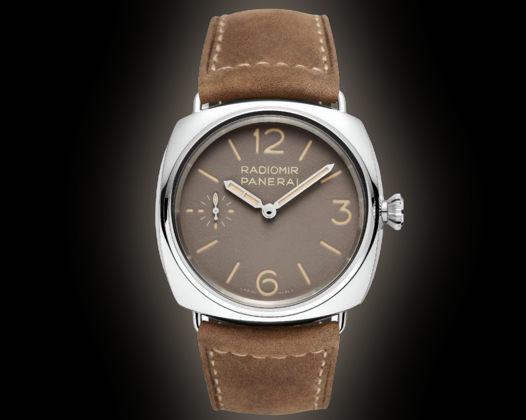 Panerai Radiomir Officine 01385 Beige Dial, Steel, 45.0 mm, Manual Winding