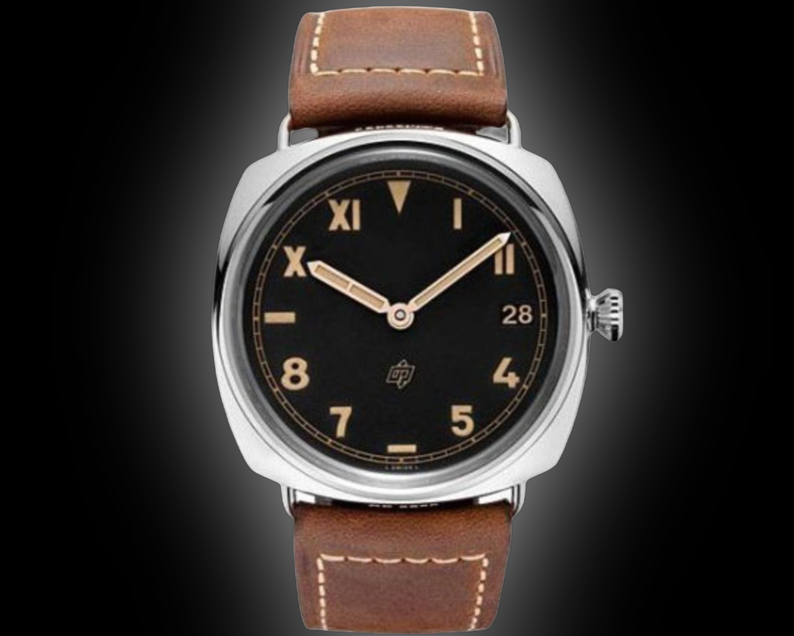Panerai Radiomir 00424 Black Dial, Stainless Steel, mm, Date